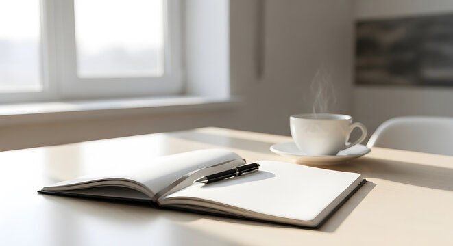 Morning Routine: Coffee, Journal, and Sunlight
