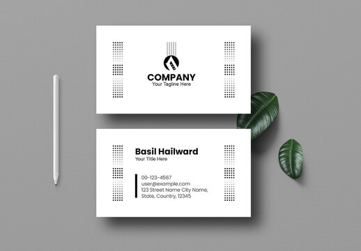 Clean Business Card Design