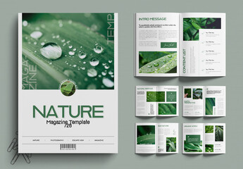 Nature Magazine Template