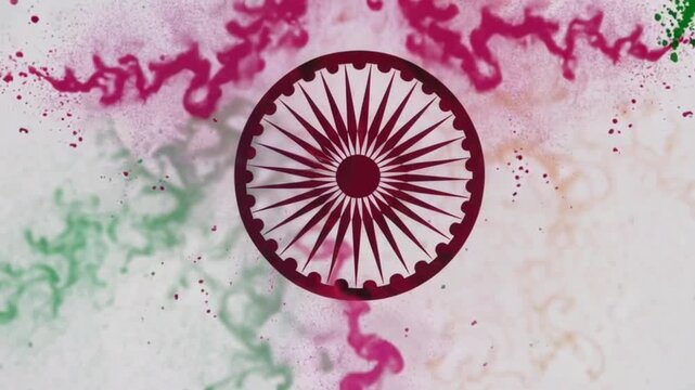 The National Flag of India is a horizontal rectangular tricolour of India saffron, white and India green
