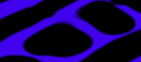 Abstract Glowing Purple Lines on Black Background