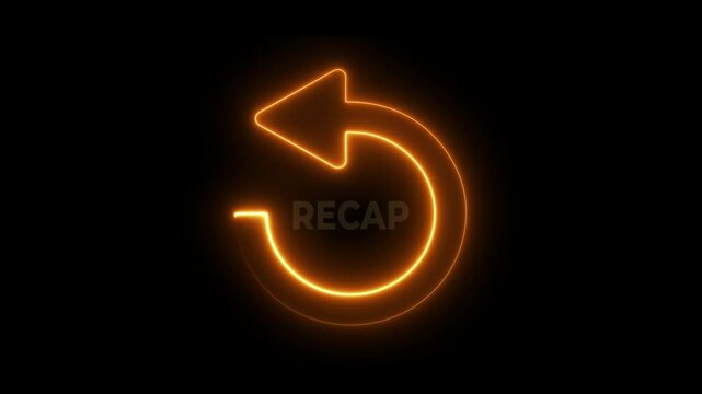 2025 Recap economy, business, financial concept. Business planning in 2026. Motion graphics of financial recap idea. 4k graphics animation.