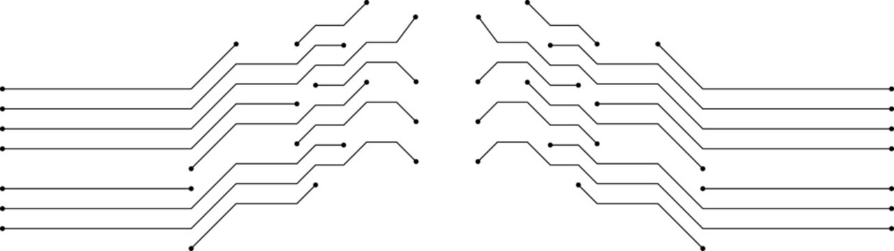 Circuit board diagram central processing unit and motherboard technology