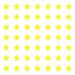 Yellow stars pattern with glowing sparkles.
