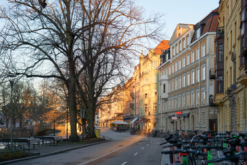 Obraz premium Street of Uppsala, Sweden