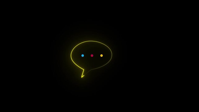 Scan QR code to loop white color illustration on black background.