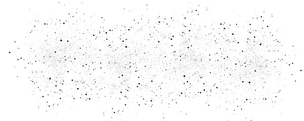 Grunge dots and points vector texture background. Abstract grainy overlay. Vintage grain backdrop. Vector graphic illustration with transparent white.