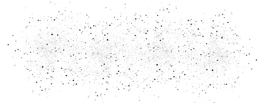 Grunge dots and points vector texture background. Abstract grainy overlay. Vintage grain backdrop. Vector graphic illustration with transparent white.
