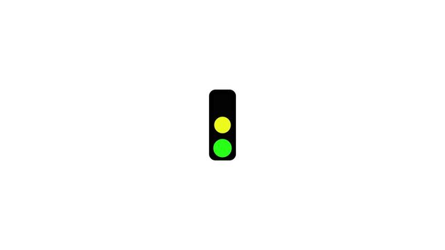 traffic light icon.. Road Safety Element Symbol - Vector.