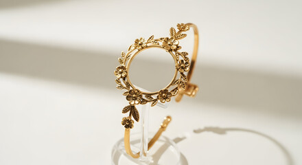 Happy mother's day jewelry gift ideas golden earrings for mom