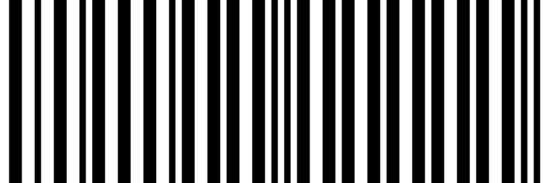 Creative stripe pattern inspired by barcode style, crisp line code effect. This stripe pattern adds rhythm to any bg.