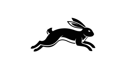 Obraz premium vector illustration of a rabbit
