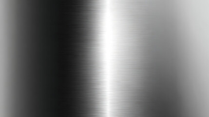 Brushed Metal Texture with Vertical Streaks and Soft Gradient