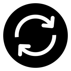 Refresh Reload Icon &ndash; Sync, Update, Repeat, Circular Arrow Symbol Png
