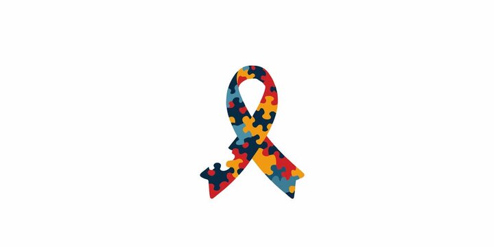 icon World autism awareness day footage