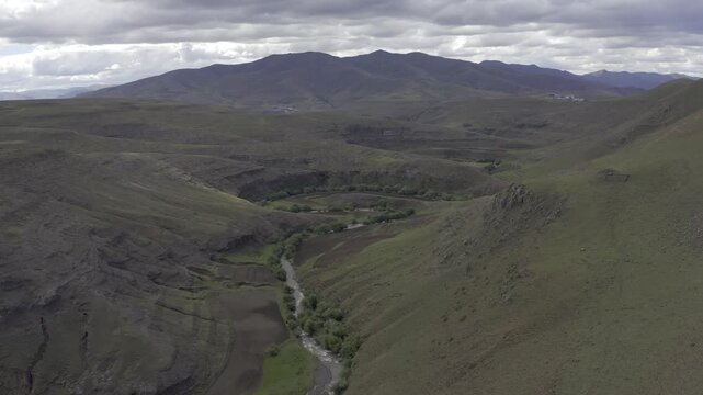Aerial, Landscapes Of The Kingdom Of Lesotho
