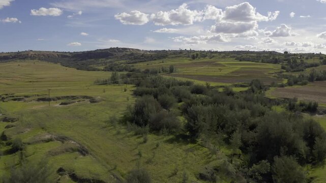Aerial, Landscapes Of The Kingdom Of Lesotho