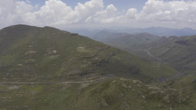 Aerial, Alpine Area, Lesotho West