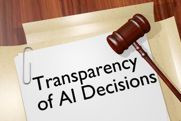 Transparency of AI Decisions concept