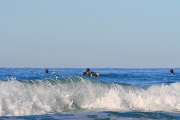 Surfers on a beach near Ferrol, Spain
December 26, 2025