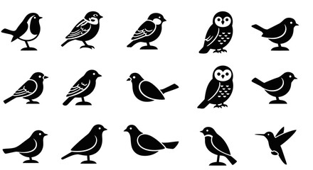 Naklejka premium Creative Detailed Tabletop Bird Figurine Vector Illustration | Decorative Home Accent Artwork | Minimal Nature Sculpture Design