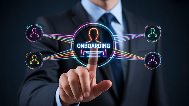 Employee onboarding process digital HR recruitment management system