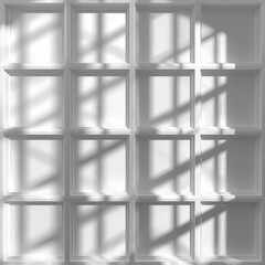 Fototapeta premium Grid Window Shadow