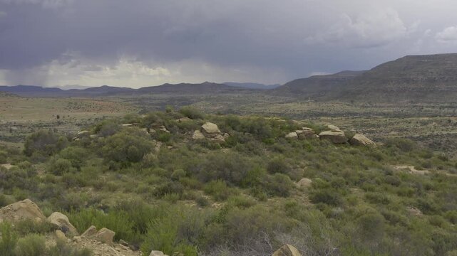 Aerial, Landscapes Of The Kingdom Of Lesotho