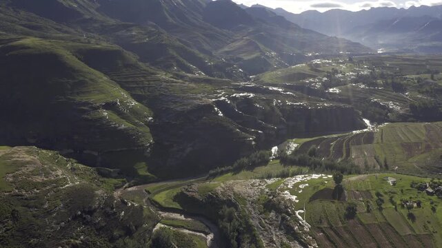 Aerial, Landscapes Of The Kingdom Of Lesotho