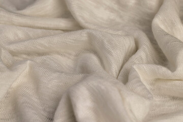 natural cotton fabric with tightly intertwined threads for making garments, wide fabric for sewing sweatshirts, T-shirts and other clothing
