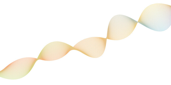 A golden ribbon curls around a fresh cracked eggshell and a raw yellow yolk, showcasing a healthy protein breakfast ingredient isolated on a white background