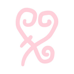 Obraz premium handdrawn art heart