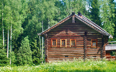 Obraz premium Russian Traditional , Malye Karely village