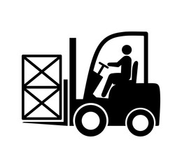 Ikona w&oacute;zka widłowego