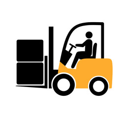 Ikona w&oacute;zka widłowego