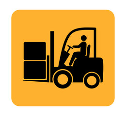 Ikona w&oacute;zka widłowego