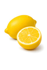 lemon isolated on white background