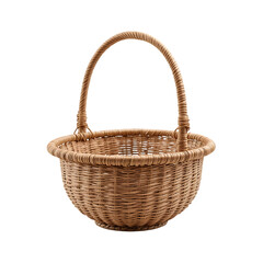 Small Wicker Basket with Handle