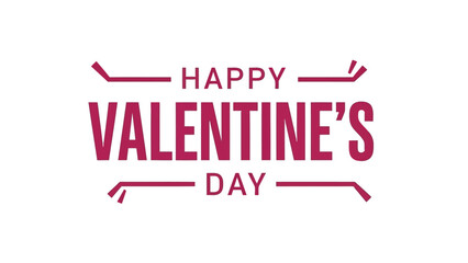 A vibrant valentine s day graphic design featuring the word happy and valentine s day text