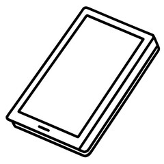Screen protector line art vector