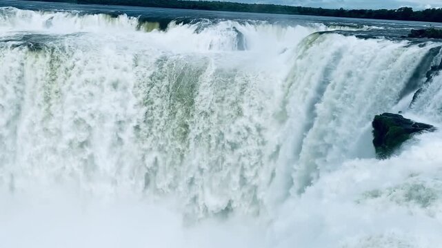 Argentina, the amazing Water Falls of Iguazu,  The parts name is "Garganta del Diabolo "