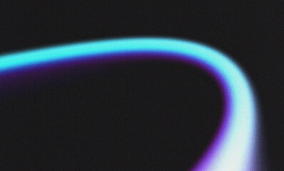 Dreamy cyan purple grainy gradient background with soft nostalgic film grain