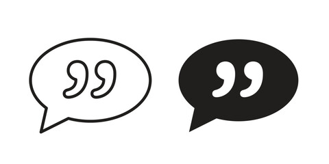 Fototapeta premium Testimonial icon vector illustrations. vector glyph flat icons