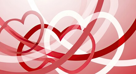 Heart Shapes Background