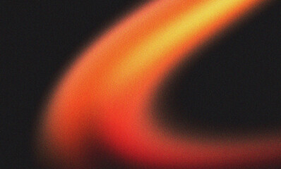 Intense yellow red abstract background with heavy grainy texture and glowing light leak aesthetic