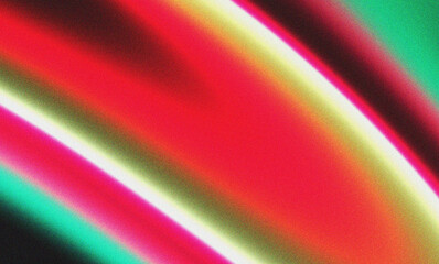Abstract red green grainy gradient background with organic color blending and noise