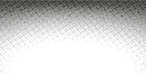 Monochrome halftone background with a gradient of dots creating a modern and minimalist design element EPS vector