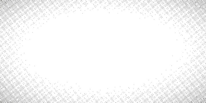 Monochrome halftone background with a gradient of dots creating a modern and minimalist design element EPS vector