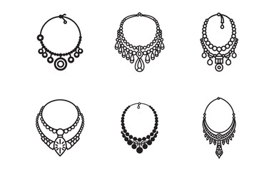 Collection of Elegant Necklace Designs for Jewelry