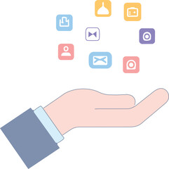 web development concept business service vector illustration